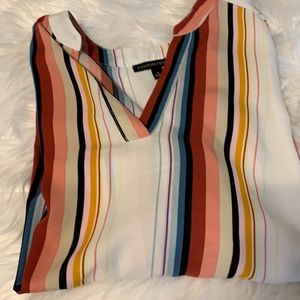 Over sized stripe shirt